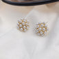 Pineapple & Starfish Pearl Earrings