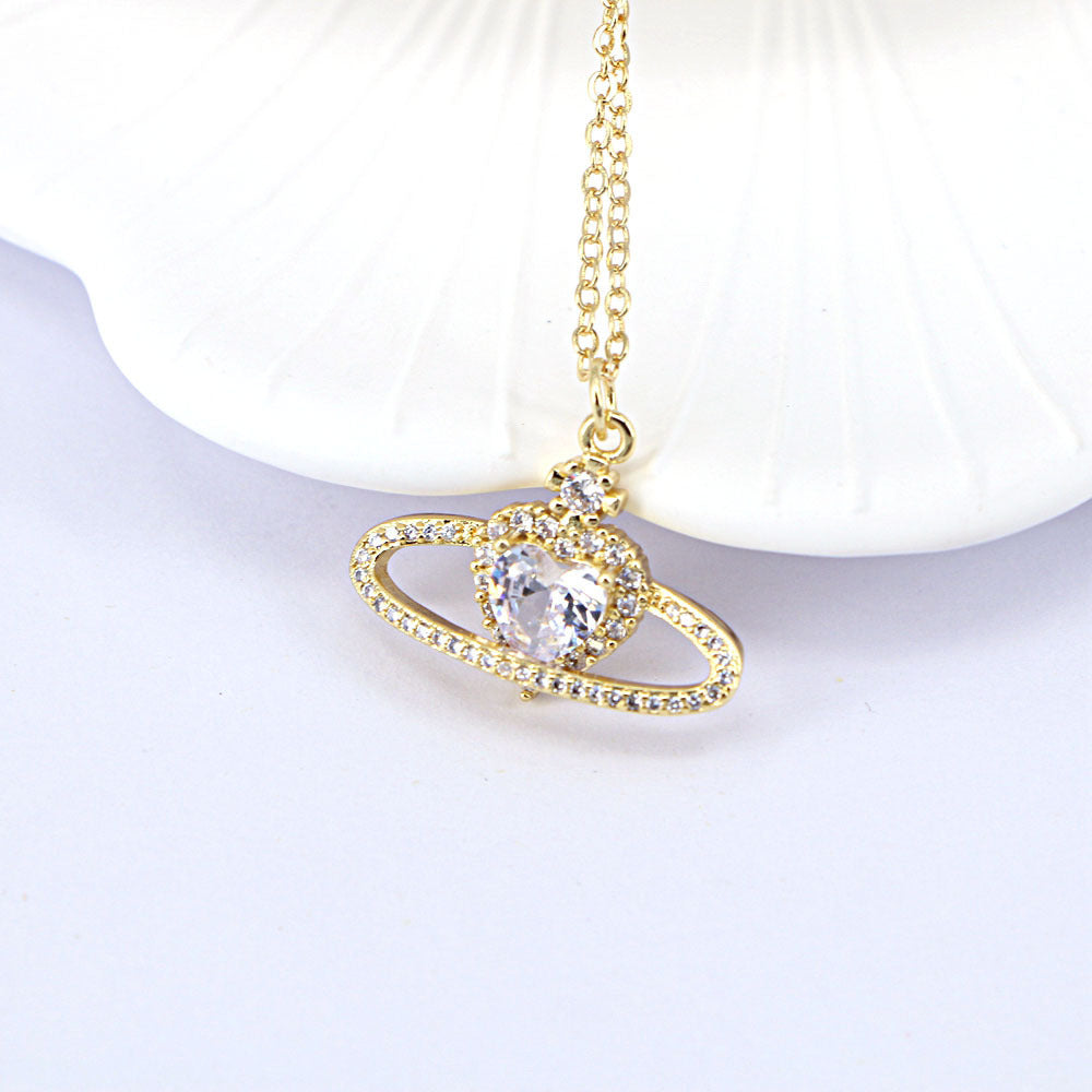 Zircon Love Necklace