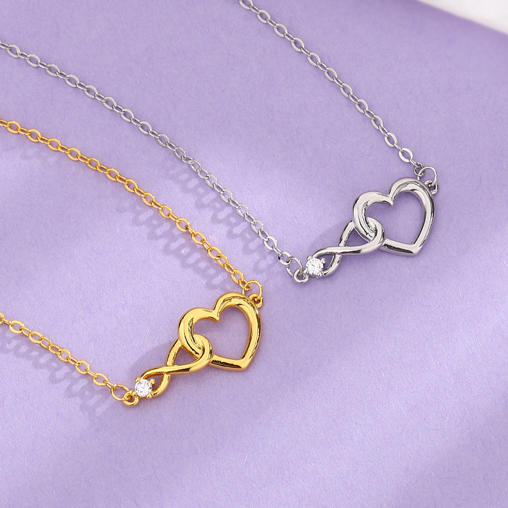 Infinity Heart Bracelet