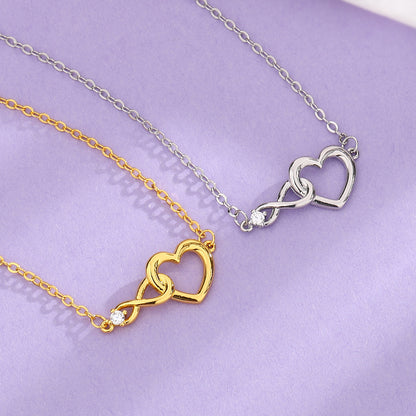 Infinity Heart Bracelet