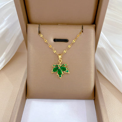 Maple Leaf Necklace