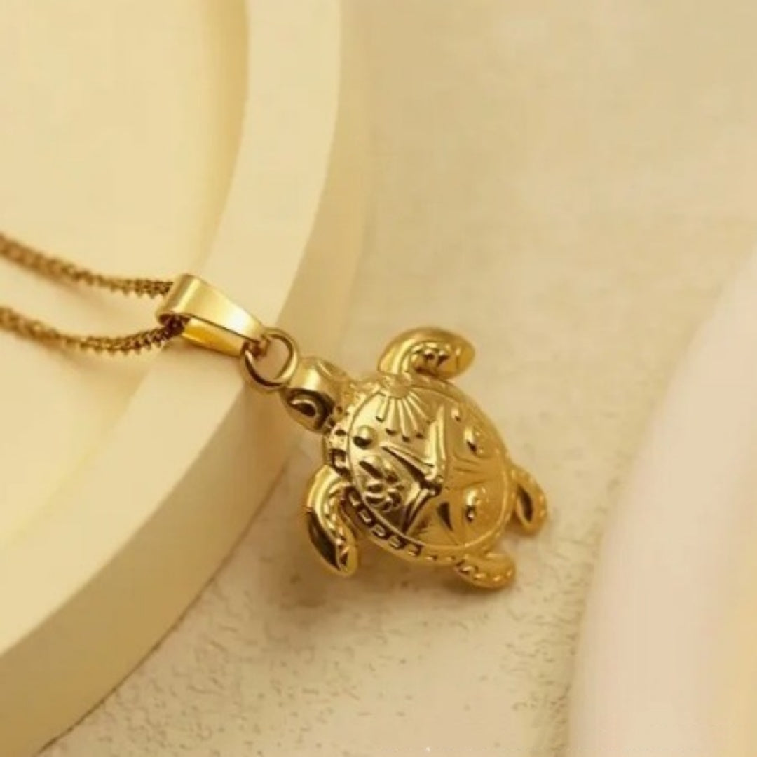 Turtle Pendant Necklace
