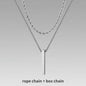 Men’s Layer Pillar Chain Necklace