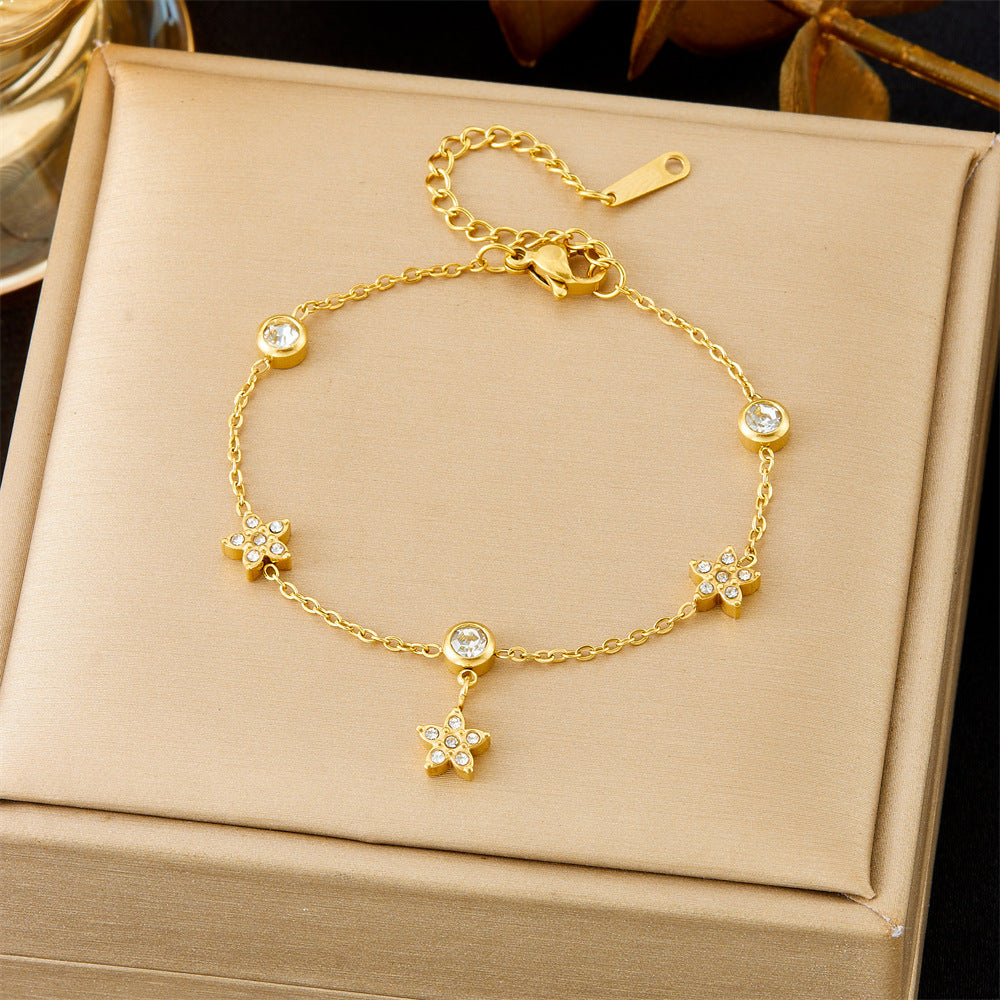 Luxury Women’s Titanium Steel Bracelets