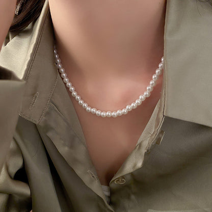 Retro Large Pearl Necklaces