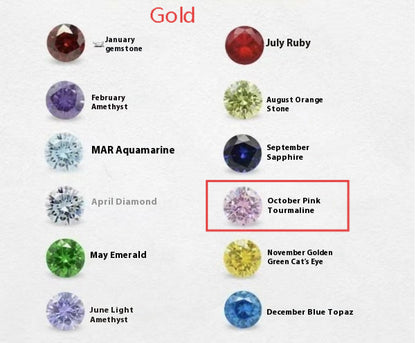 Zircon Birthstone Necklace