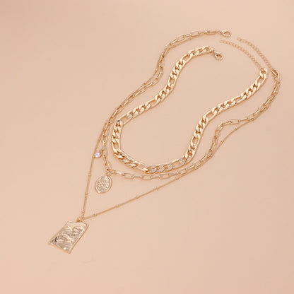Multi-Layered Pearl Necklace