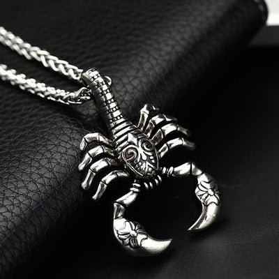 Scorpion Chain Pendant Necklace
