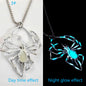 Luminous Spider Necklace