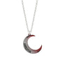 Moon Knight Pendant Necklace & Earrings