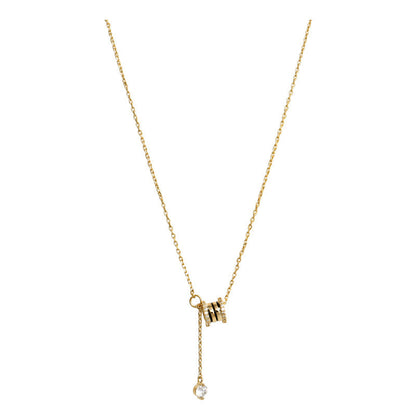 Diamond Drum Choker Necklace