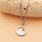 Round Hollow Mountain Necklace