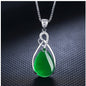 Emerald, Ruby Clavicle Necklace