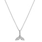 S925 Sterling Silver Mermaid Tail Necklace