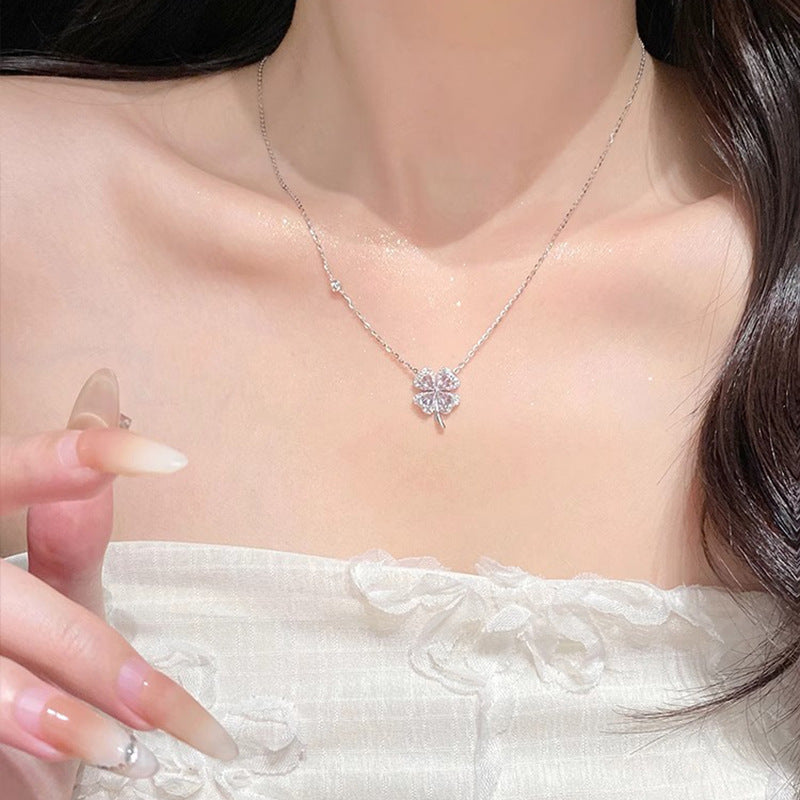 Lucky Four-Leaf Clover Necklace