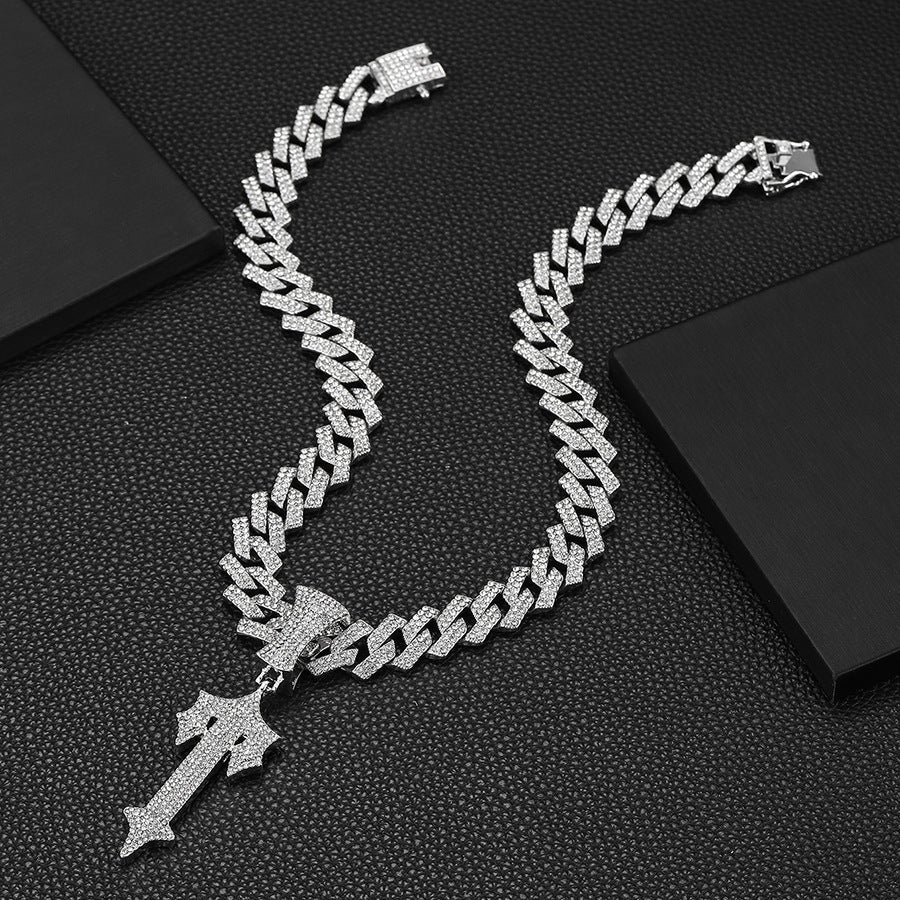Men’s Hip Hop  Pendant and Cuban Chain