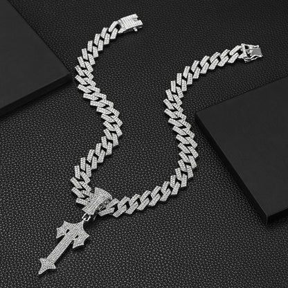 Men’s Hip Hop  Pendant and Cuban Chain