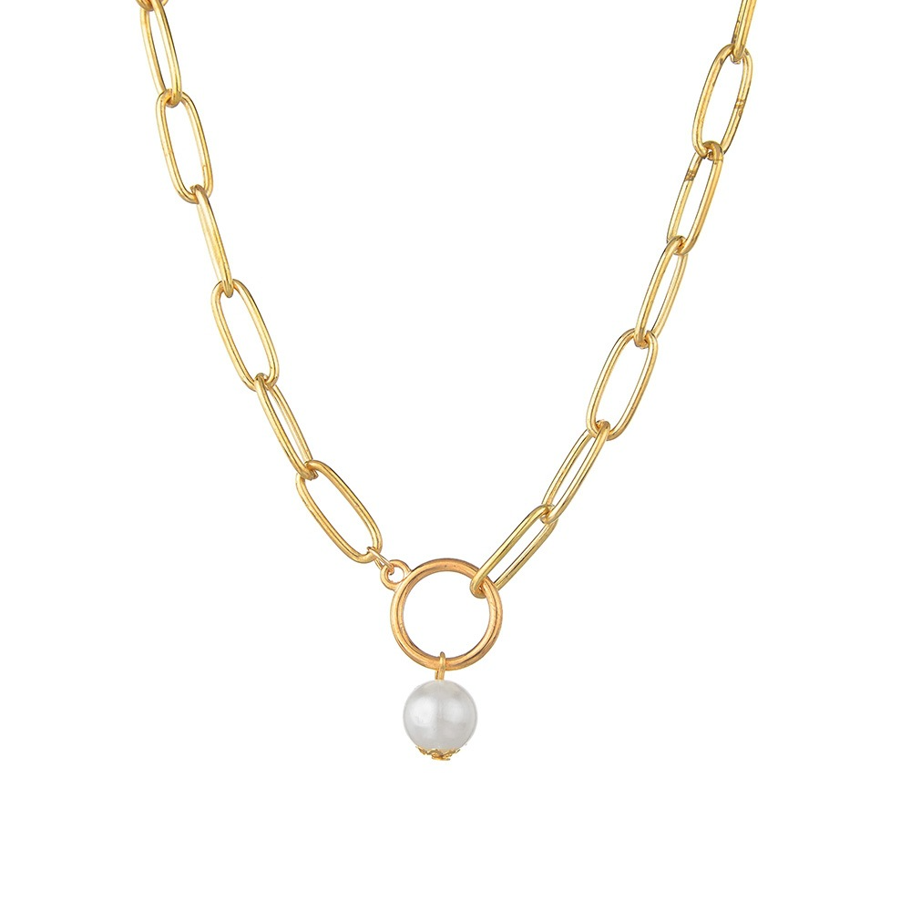 Round Shaped Pearl Necklace