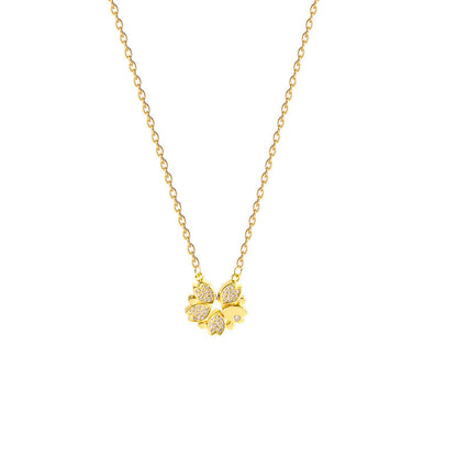 Four Leaf Clover Pendant Necklace