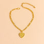 Gold Initial Letter Anklet for Women