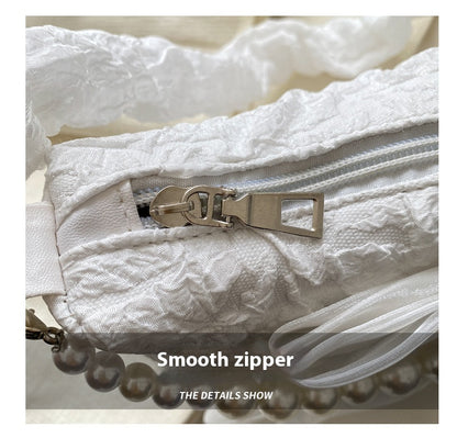 Pearl Bow Underarm Bag