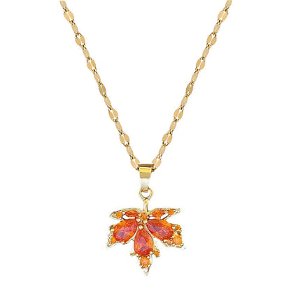 Maple Leaf Necklace