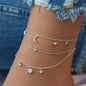 Layered Butterfly Anklet