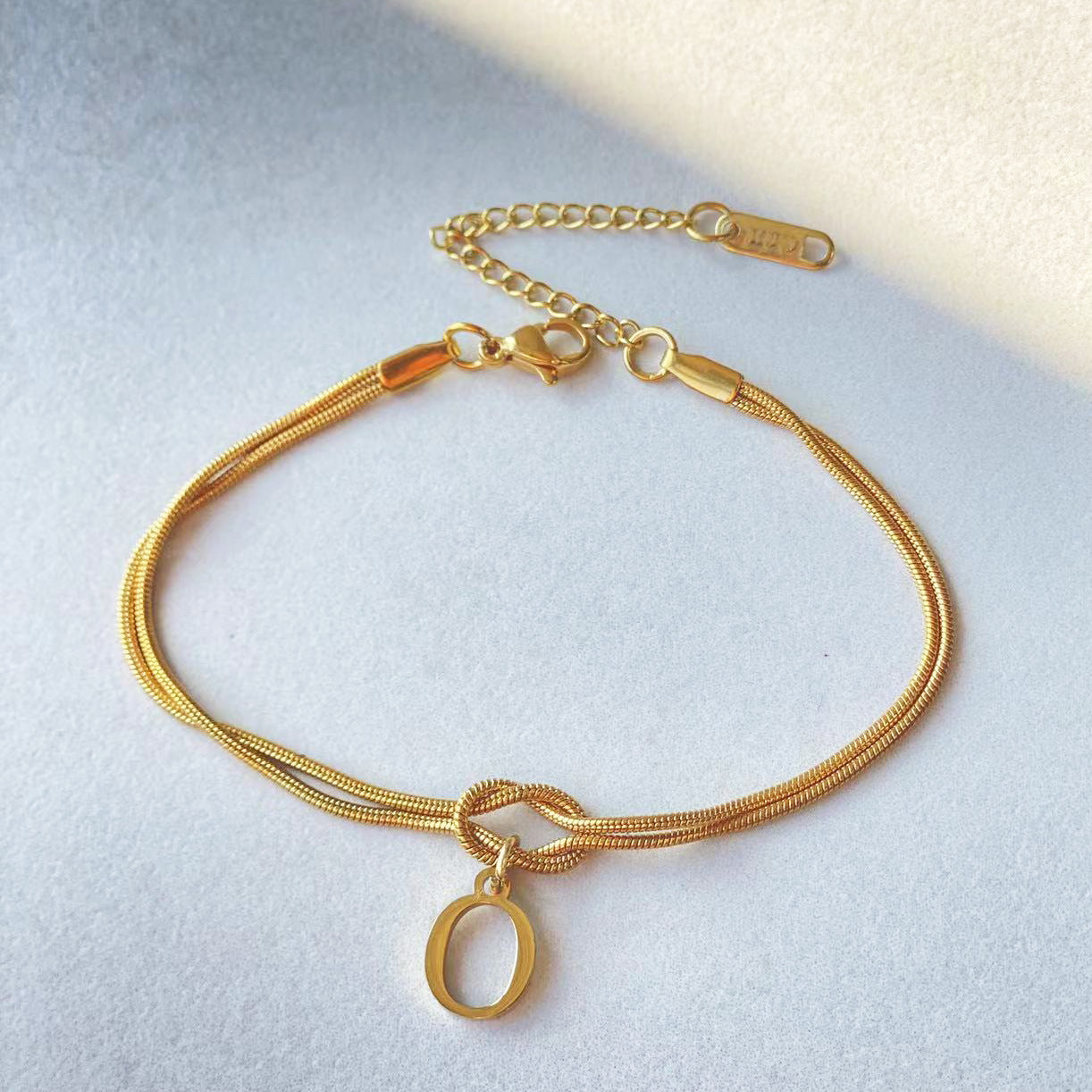 A-Z Love Knot Bracelets