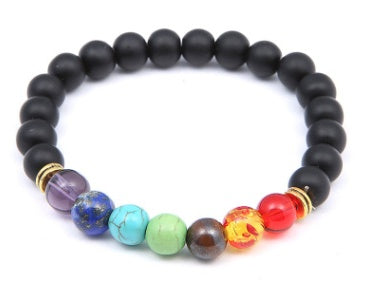 Universe Galaxy Eight Planets Beads Bracelet