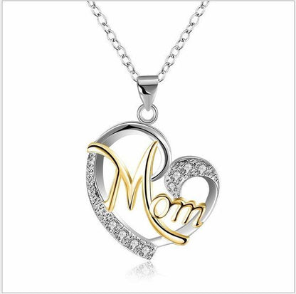 Heart Shaped Diamond Necklace
