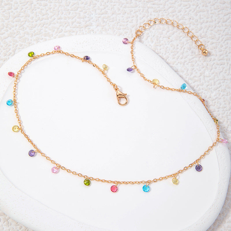 Retro Elegant Irregular Pendants Necklace