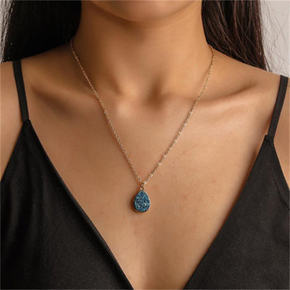 Water Drop Pendant Necklace