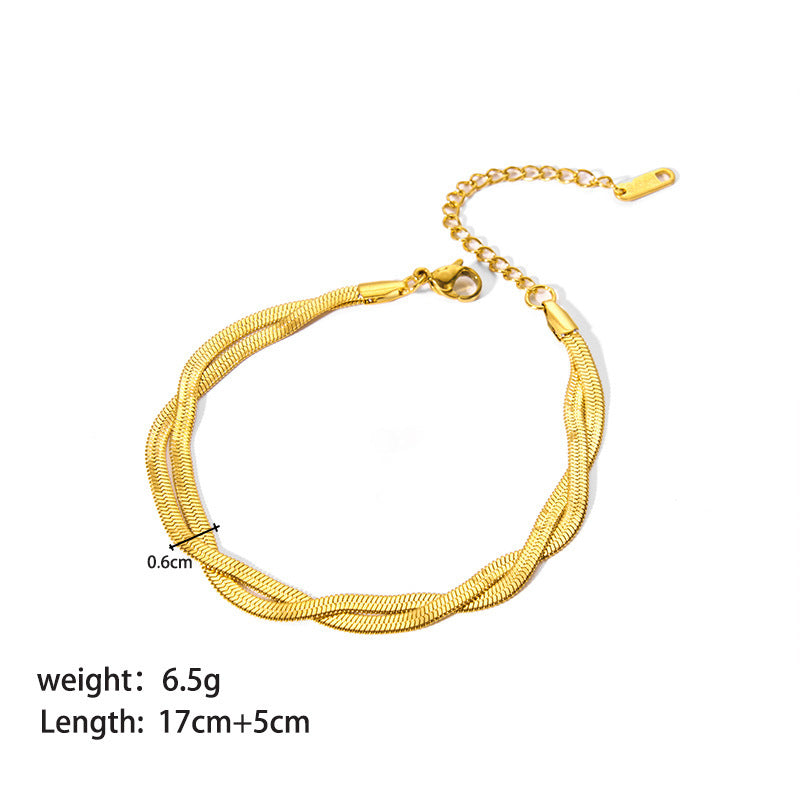 Gold Simple Bracelets