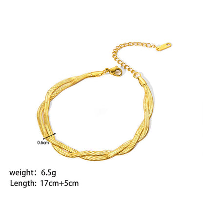 Gold Simple Bracelets