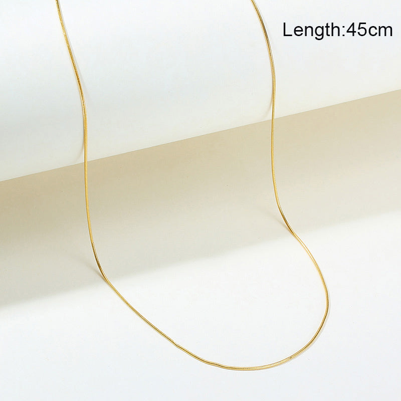 Six-Sided Grinding Cuban Chain Necklace