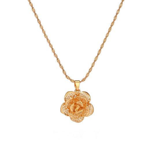 Flower Statement Necklace