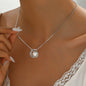 Sweet Necklace String Pearl Pendant