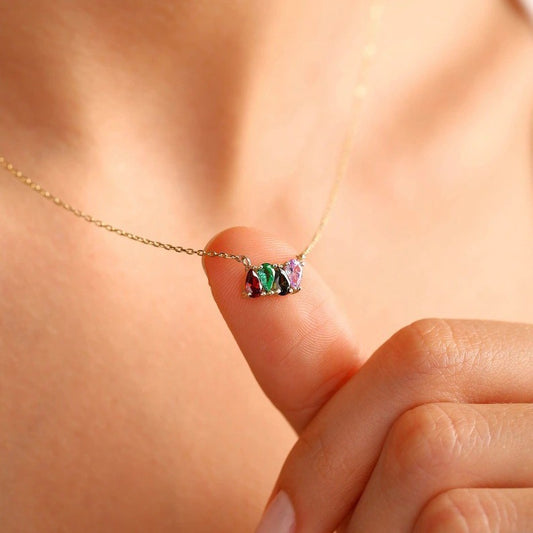 Zircon Birthstone Necklace