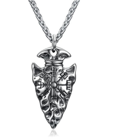 Nordic Spear Head Pendant Chain