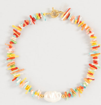 Baroque Freshwater Pearl Necklace and Bracelet