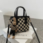 Shoulder Bag Checkerboard Handbag