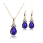 Diamond Crystal Necklace & Earrings Sets