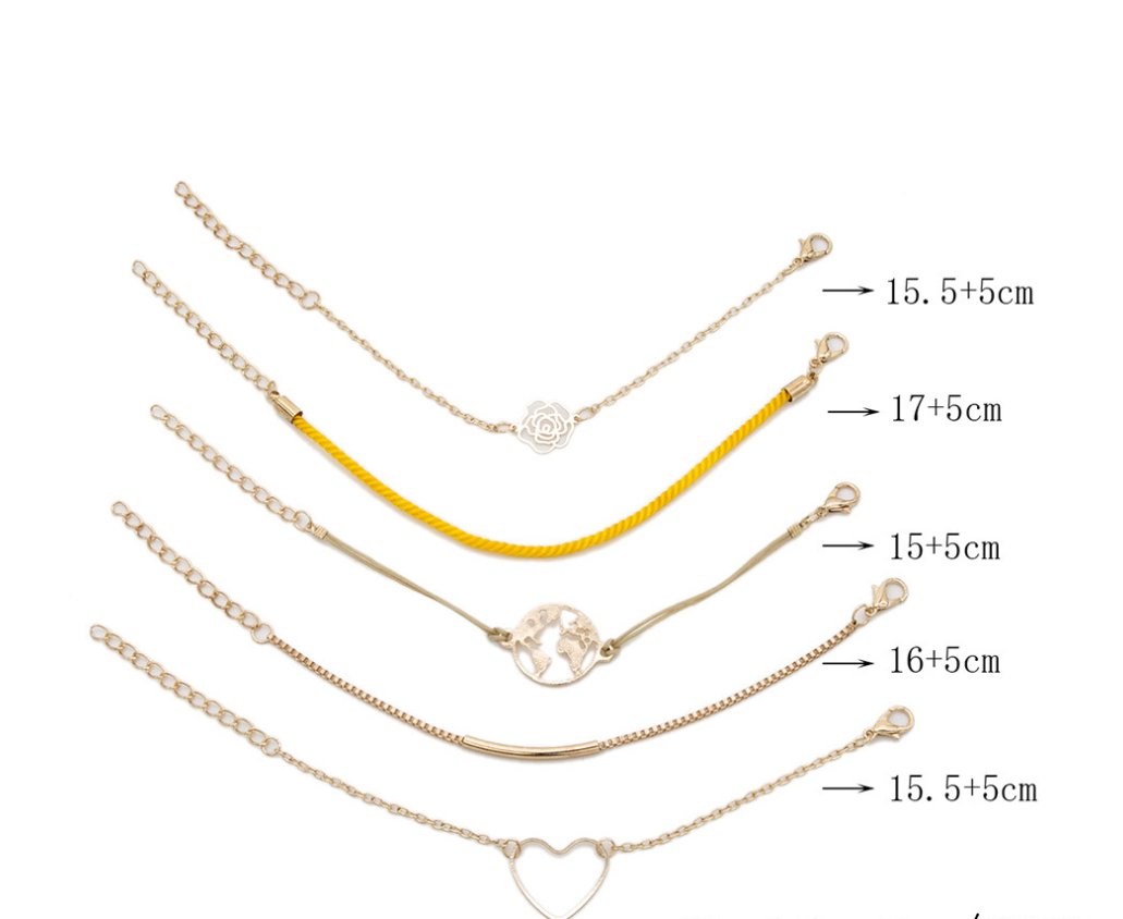 Vintage Bead Charm Bracelet Sets