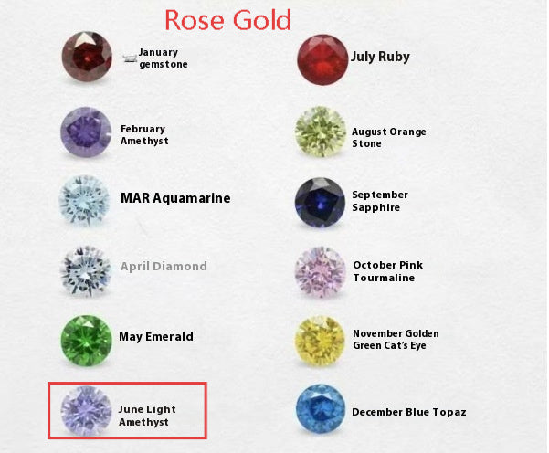 Zircon Birthstone Necklace