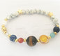 Universe Galaxy Eight Planets Beads Bracelet