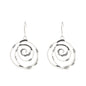 Long Vintage Hollow Circle Vortex Earrings