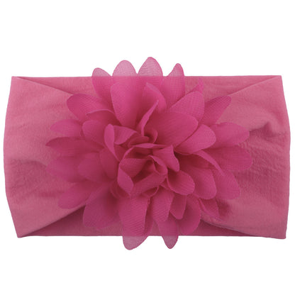 Chiffon Flower Baby Headband