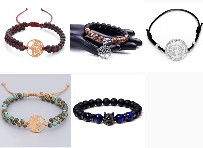 Woven Tree of Life Yoga Bracelet