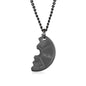 Dumbbell Couple Pendant Necklace