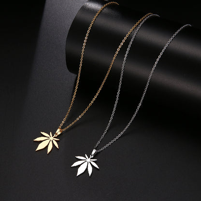 Leaf Pendant Necklace